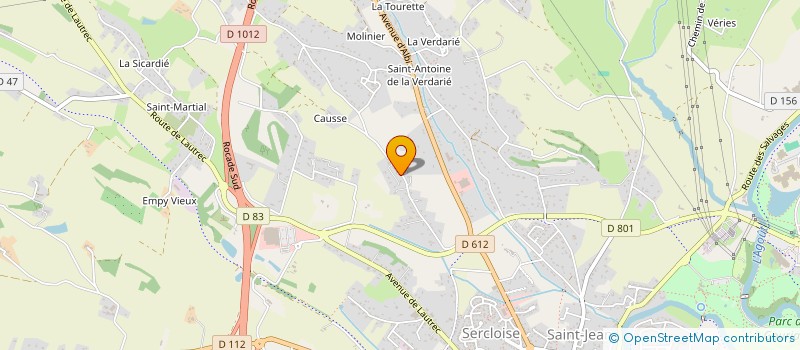 localisation de l'entreprise COMMUNAUTE D'AGGLOMERATION DE CASTRES-MAZAMET à CASTRES