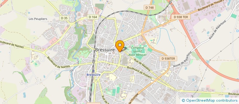 localisation de l'entreprise COMMUNAUTE D'AGGLOMERATION DU BOCAGE BRESSUIRAIS à BRESSUIRE