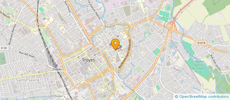 localisation de l'entreprise COMMUNAUTE D'ENTREPRENEURS MELTINPROD MELTINPROD CE  TROYES