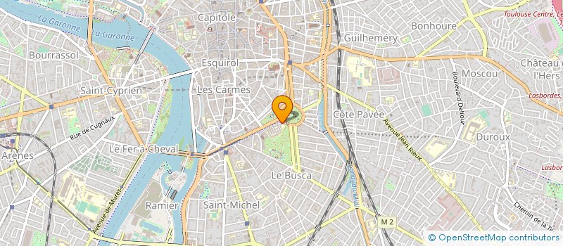 localisation de l'entreprise COMMUNAUTE D'UNIVERSITES ET ETABLISSEMENTS DE TOULOUSE  TOULOUSE