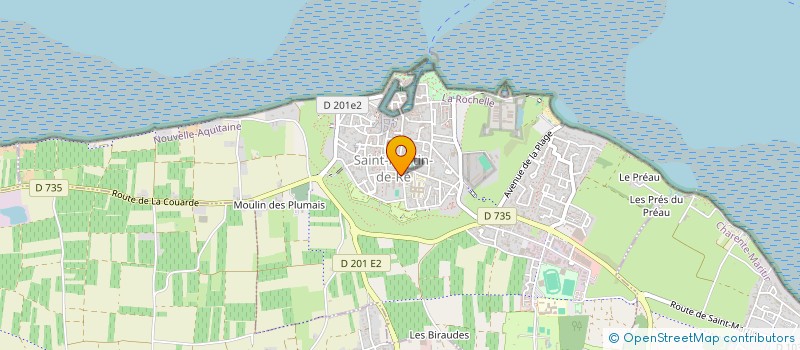 localisation de l'entreprise COMMUNAUTE DE COMMUNES DE L ILE DE RE  SAINT-MARTIN-DE-RE