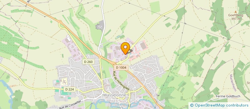 localisation de l'entreprise COMMUNAUTE DE COMMUNES DE LA MOSSIG ET DU VIGNOBLE à WASSELONNE