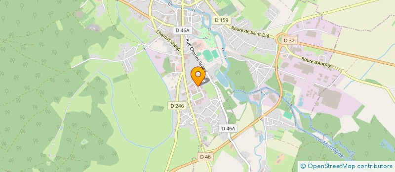 localisation de l'entreprise COMMUNAUTE DE COMMUNES DE LA REGION DE RAMBERVILLERS à RAMBERVILLERS
