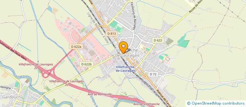 localisation de l'entreprise COMMUNAUTE DE COMMUNES DES TERRES DU LAURAGAIS à VILLEFRANCHE-DE-LAURAGAIS