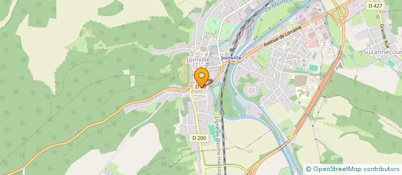 localisation de l'entreprise COMMUNAUTE DE COMMUNES DU BASSIN DE JOINVILLE EN CHAMPAGNE à JOINVILLE