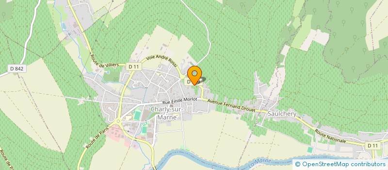 localisation de l'entreprise COMMUNAUTE DE COMMUNES DU CANTON DE CHARLY-SUR-MARNE à CHARLY-SUR-MARNE