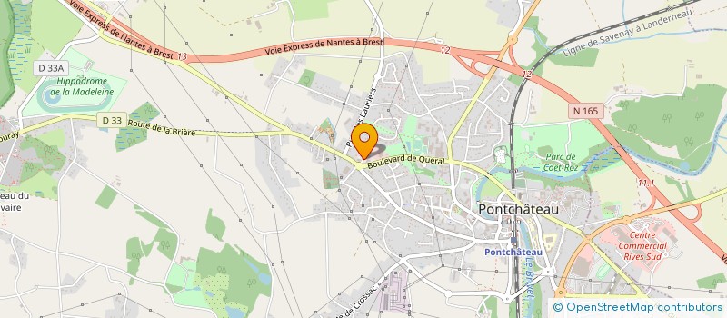 localisation de l'entreprise COMMUNAUTE DE COMMUNES DU PAYS DE PONTCHATEAU ST GILDAS DES BOIS à PONTCHATEAU