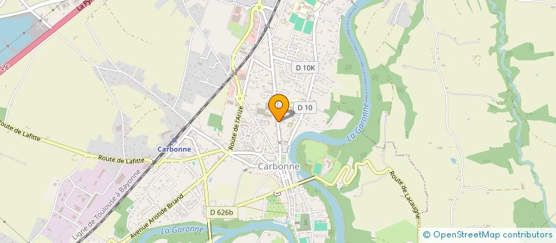 localisation de l'entreprise COMMUNAUTE DE COMMUNES DU VOLVESTRE à CARBONNE