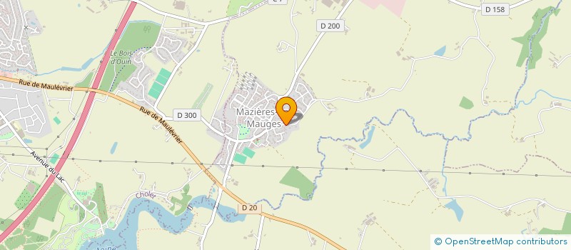 localisation de l'entreprise COMMUNAUTE DE COMMUNES OUEST CHOLETAIS à LA SEGUINIERE