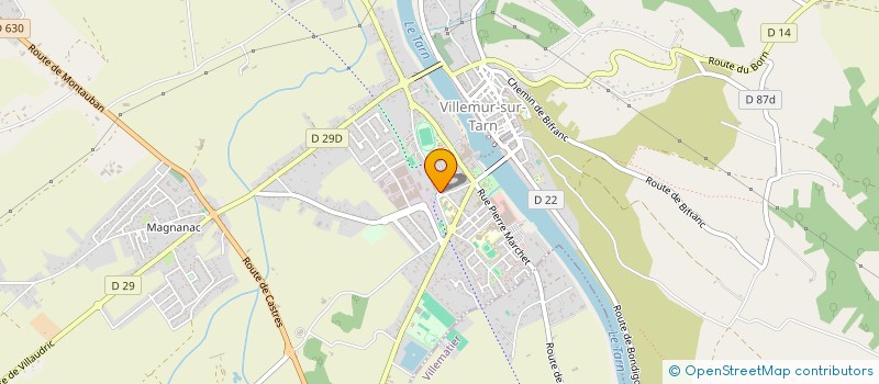 localisation de l'entreprise COMMUNAUTE DE COMMUNES VAL'AIGO à VILLEMUR-SUR-TARN