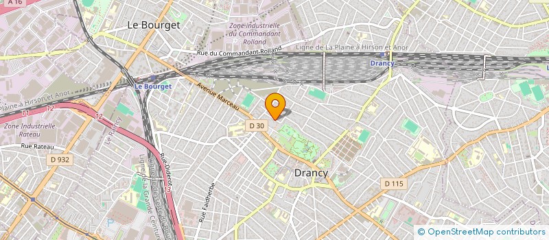 localisation de l'entreprise COMMUNAUTE DE DEVELOPPEMENT GANDEGA  DRANCY