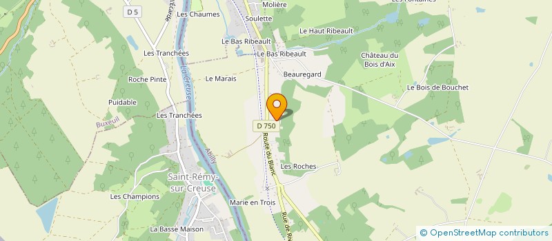 localisation de l'entreprise COMMUNAUTE DE L'AGNEAU DE DIEU à BUXEUIL