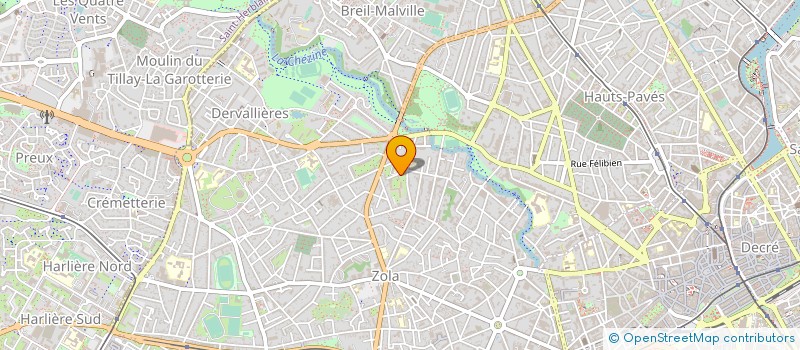 localisation de l'entreprise COMMUNAUTE DE LA STE FAMILLE à NANTES