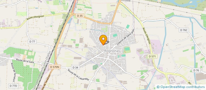 localisation de l'entreprise COMMUNAUTE DE RECHERCHE SUR LES TRANSFORMATIONS ECOLOGIQUES ET SOCIALES  ROGNONAS