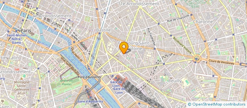 localisation de l'entreprise COMMUNAUTE DE SAINT ANTOINE  PARIS