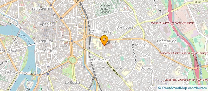 localisation de l'entreprise COMMUNAUTE DE ST REGIS à TOULOUSE