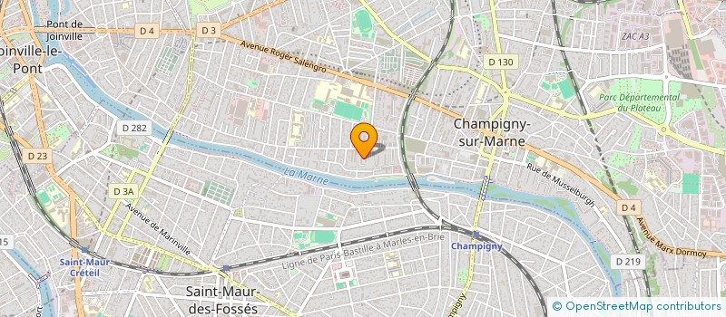 localisation de l'entreprise COMMUNAUTE DE VIE ALTER EMMAUS à ROMAINVILLE