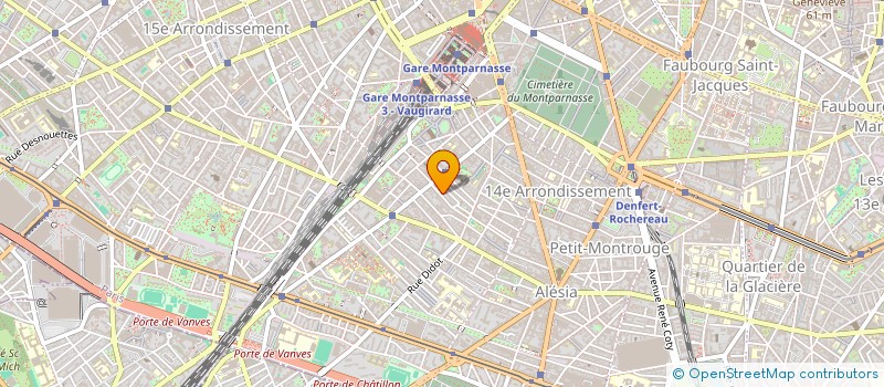 localisation de l'entreprise COMMUNAUTE DES BELARUSSES A PARIS (CBP)  PARIS