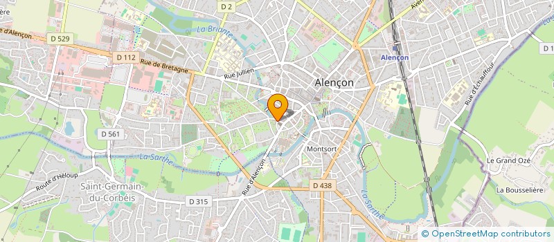 localisation de l'entreprise COMMUNAUTE DES CARMELITES à ALENCON