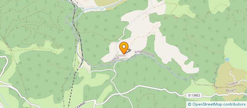 localisation de l'entreprise COMMUNAUTE DES CO-EXPLOITANTS AGRICOLES DE L'ARCHE à ROQUEREDONDE