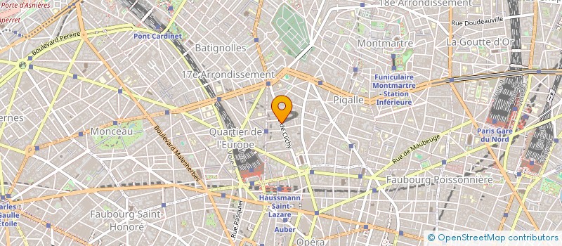 localisation de l'entreprise COMMUNAUTE DES EGLISES D'EXPRESSIONS AFRICAINES FRANCOPHONES 1  PARIS