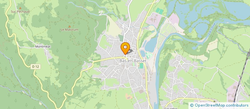 localisation de l'entreprise COMMUNAUTE DES FRERES  BAS-EN-BASSET