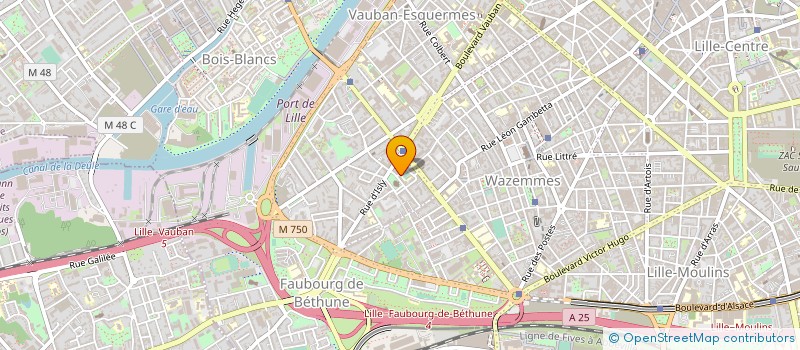 localisation de l'entreprise COMMUNAUTE DES FRERES MARISTES à LILLE