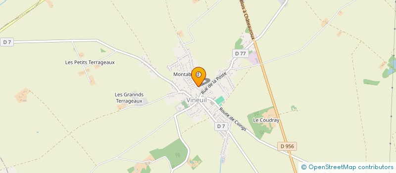 localisation de l'entreprise COMMUNAUTE DES IVOIRIENS DE L'INDRE à CHATEAUROUX