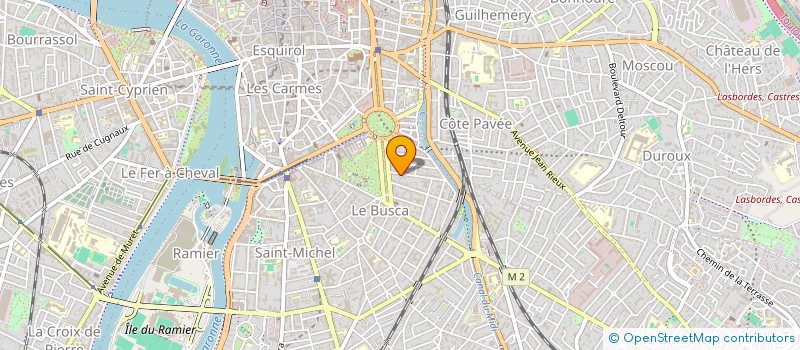 localisation de l'entreprise COMMUNAUTE DES JESUITES à TOULOUSE
