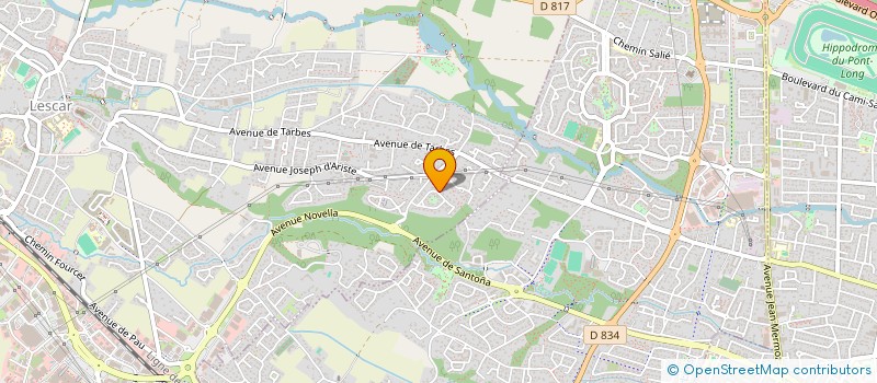 localisation de l'entreprise COMMUNAUTE DES MESSAGERS DE DIEU  LESCAR