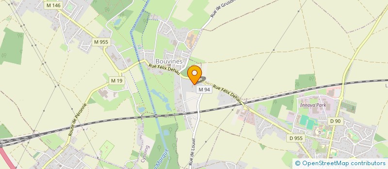 localisation de l'entreprise COMMUNAUTE DES MONIALES DOMINICAINES  BOUVINES