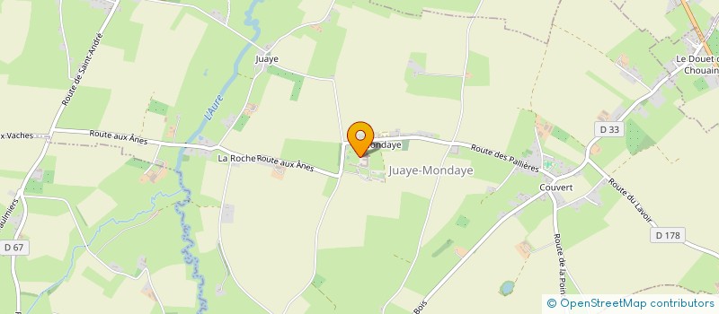 localisation de l'entreprise COMMUNAUTE DES PREMONTRES DE MONDAYE  JUAYE-MONDAYE