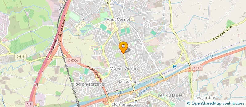 localisation de l'entreprise COMMUNAUTE DES RELIGIEUSES DE STE CLAIRE à PERPIGNAN