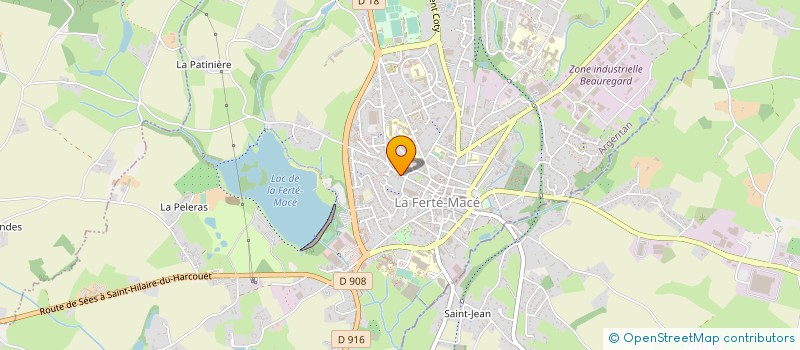 localisation de l'entreprise COMMUNAUTE DES SOEURS DE LA MISERICORDE à LA FERTE MACE