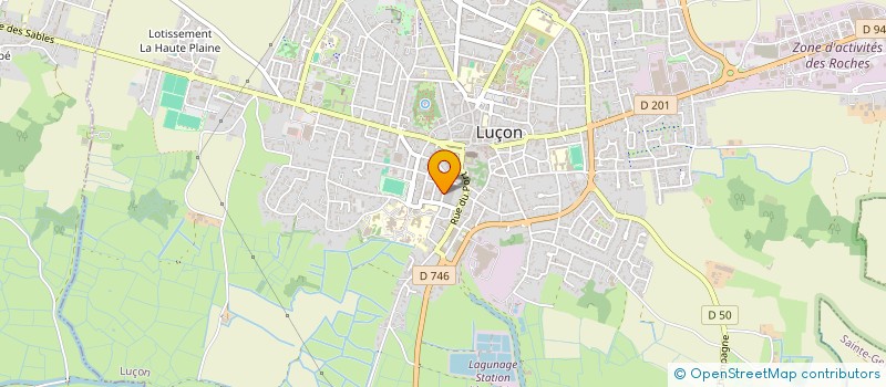 localisation de l'entreprise COMMUNAUTE DES SOEURS DE LA MISERICORDE DE SEES  LUCON