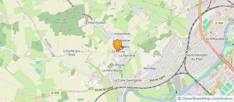 localisation de l'entreprise COMMUNAUTE DES SOEURS DE LA PROVIDENCE  ROUILLON