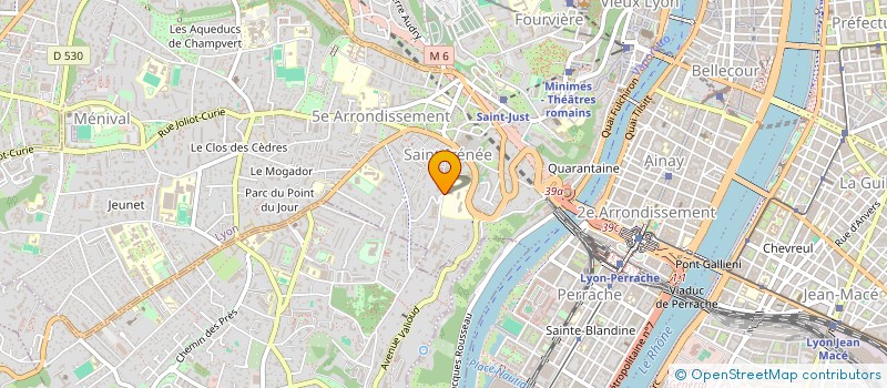 localisation de l'entreprise COMMUNAUTE DES URSULINES à LYON