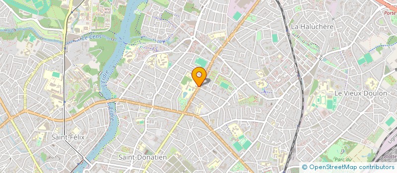 localisation de l'entreprise COMMUNAUTE DES URSULINES à NANTES