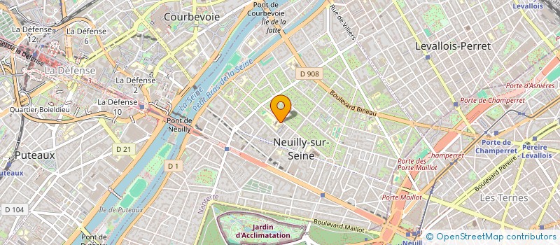 localisation de l'entreprise COMMUNAUTE DOMINICAINE ROMAINE ST DOMINI à NEUILLY-SUR-SEINE