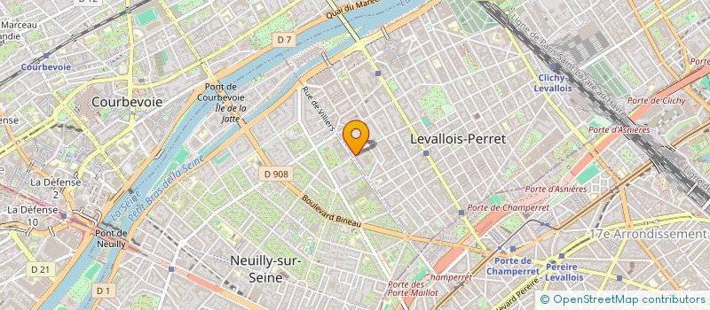 localisation de l'entreprise COMMUNAUTE DOMINICAINES à LEVALLOIS-PERRET