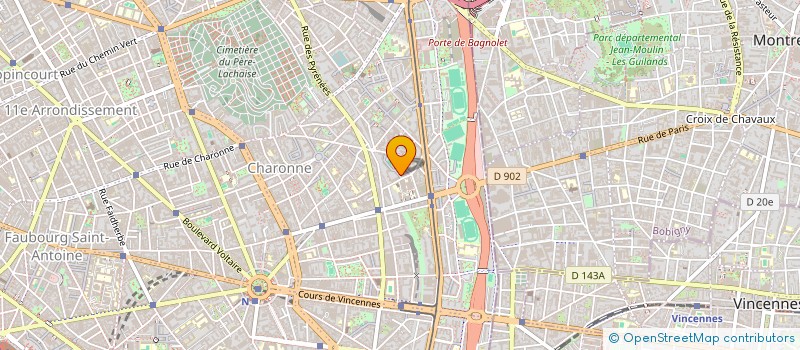 localisation de l'entreprise COMMUNAUTE DU BOULKIEMDEEN FRANCE  PARIS