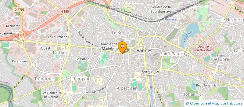 localisation de l'entreprise COMMUNAUTE DU CARMEL à VANNES