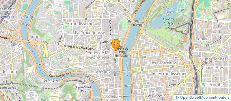 localisation de l'entreprise COMMUNAUTE DU PELERIN à LYON