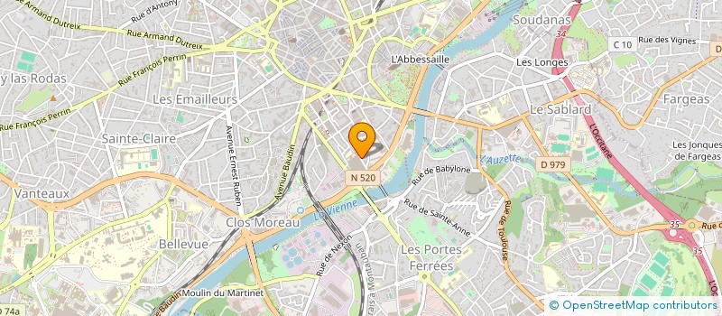 localisation de l'entreprise COMMUNAUTE DU SAUVEUR à LIMOGES