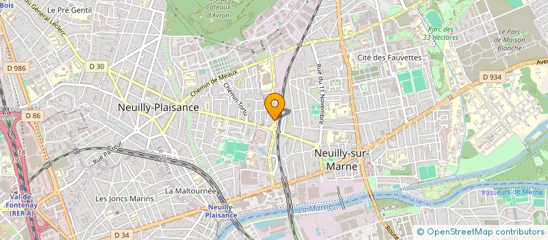 localisation de l'entreprise COMMUNAUTE EMMAUS DE NEUILLY SUR MARNE à NEUILLY-SUR-MARNE