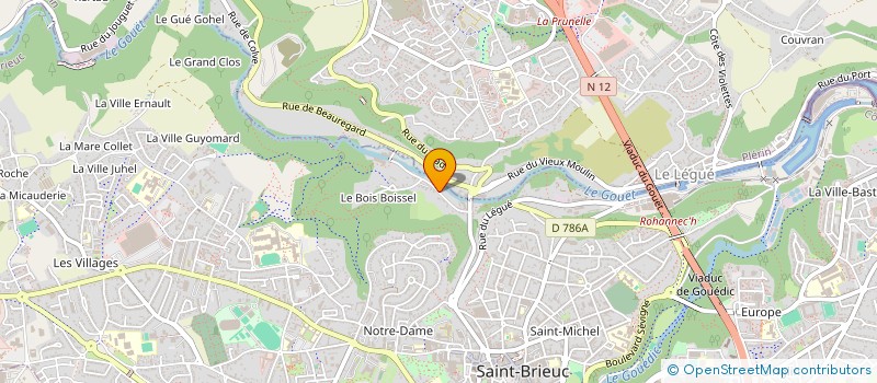 localisation de l'entreprise COMMUNAUTE EMMAUS ST BRIEUC à SAINT-BRIEUC