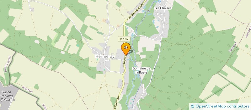 localisation de l'entreprise COMMUNAUTE ENLARGE YOUR PARIS  HERMERAY