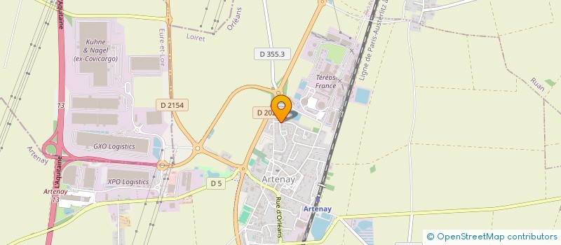 localisation de l'entreprise COMMUNAUTE EVANGELIQUE DE LA SEMENCE  ARTENAY