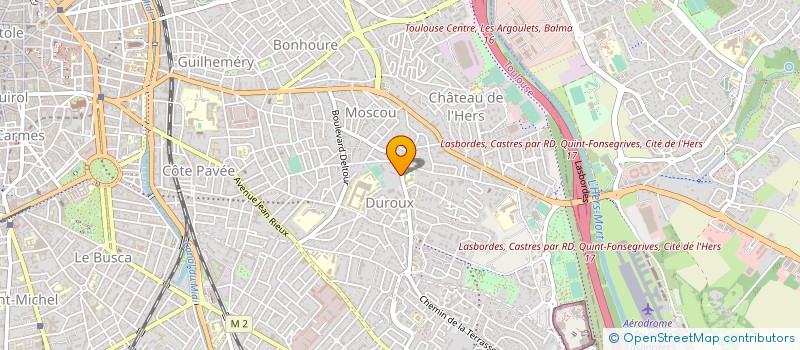 localisation de l'entreprise COMMUNAUTE FEC à TOULOUSE