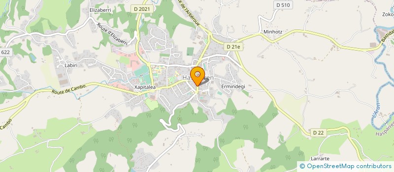 localisation de l'entreprise COMMUNAUTE FILLES DE LA CROIX à HASPARREN